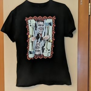 The shining Here's Johnny Themed T-Shirt Large